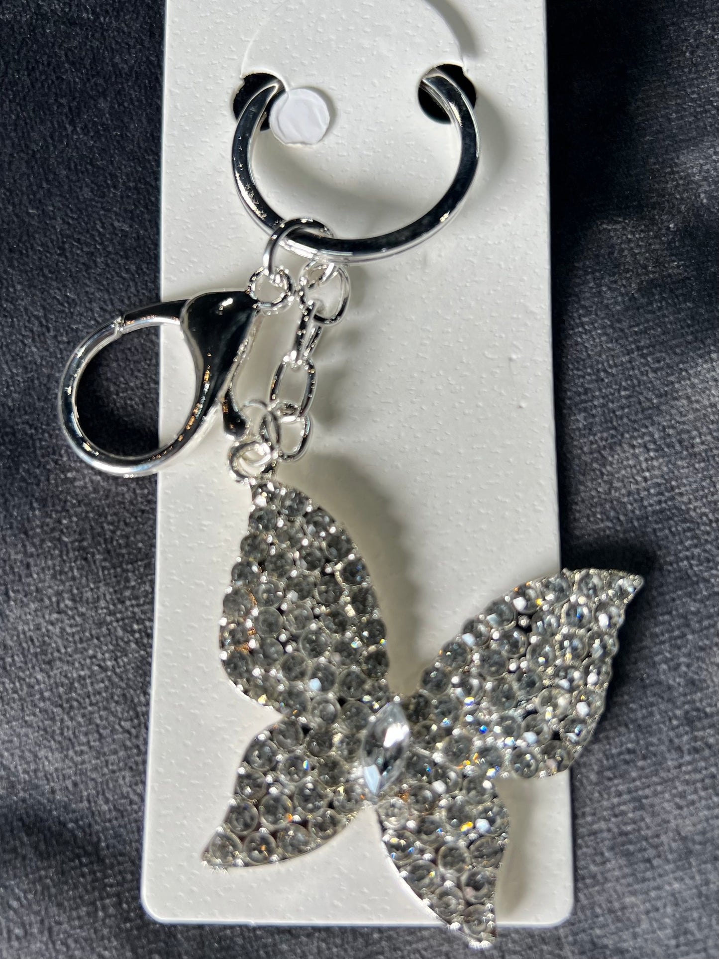 BLING BUTTERFLY KEYCHAINS