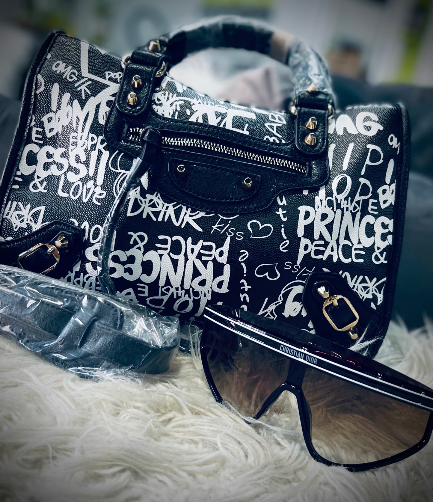 Graffiti handbag hotsell