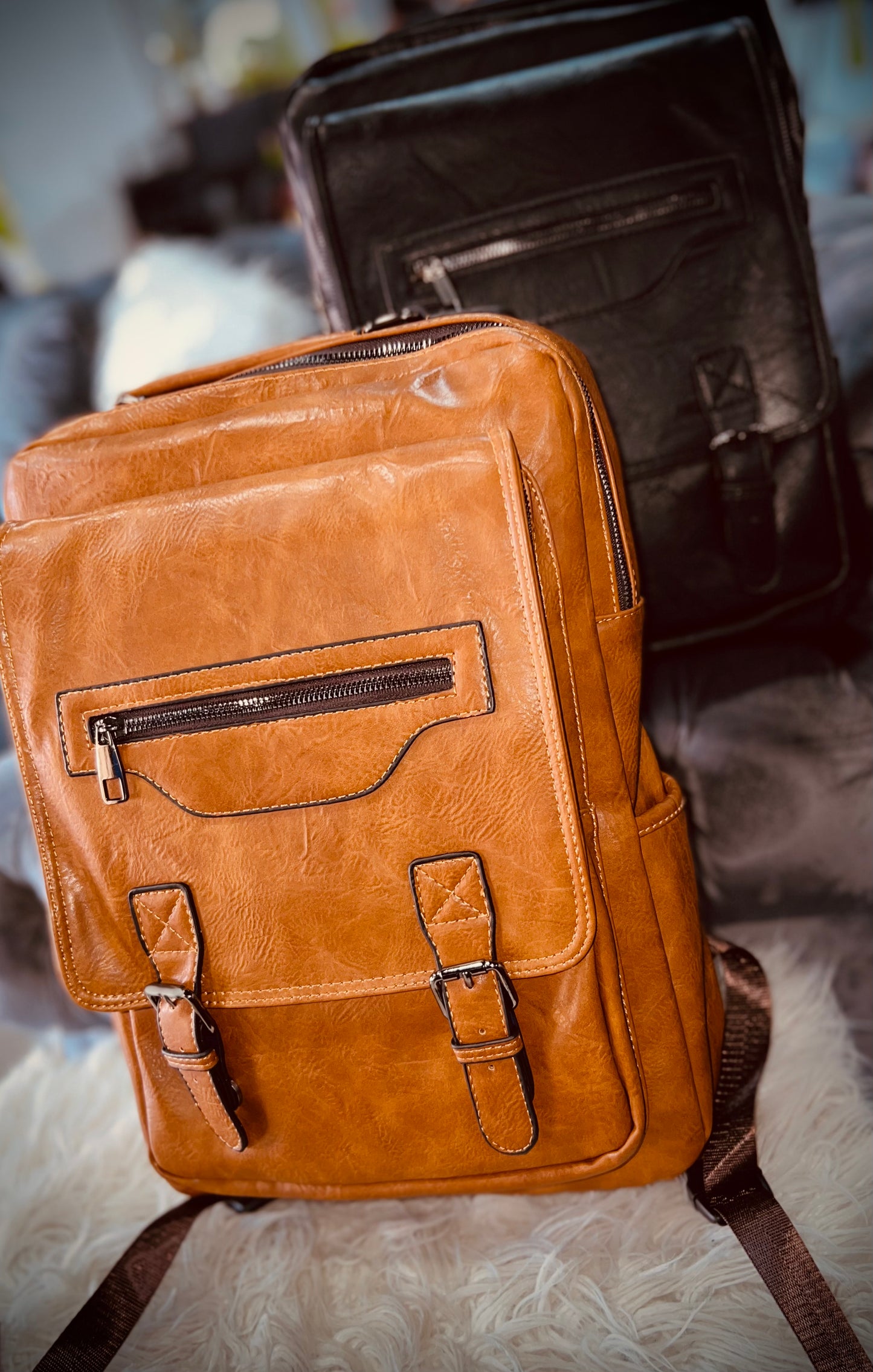 Leather Backpack